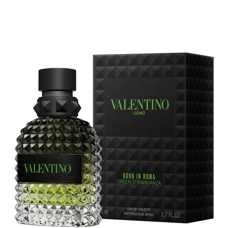 Valentino Born in Roma Green Uomo Stravaganza Eau de Toilette 50ml - immagine 1