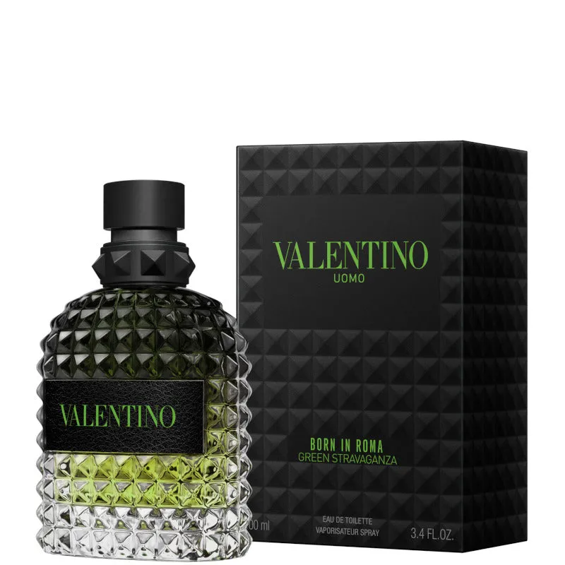 Valentino Born in Roma Green Uomo Stravaganza Eau de Toilette 100ml - immagine 1
