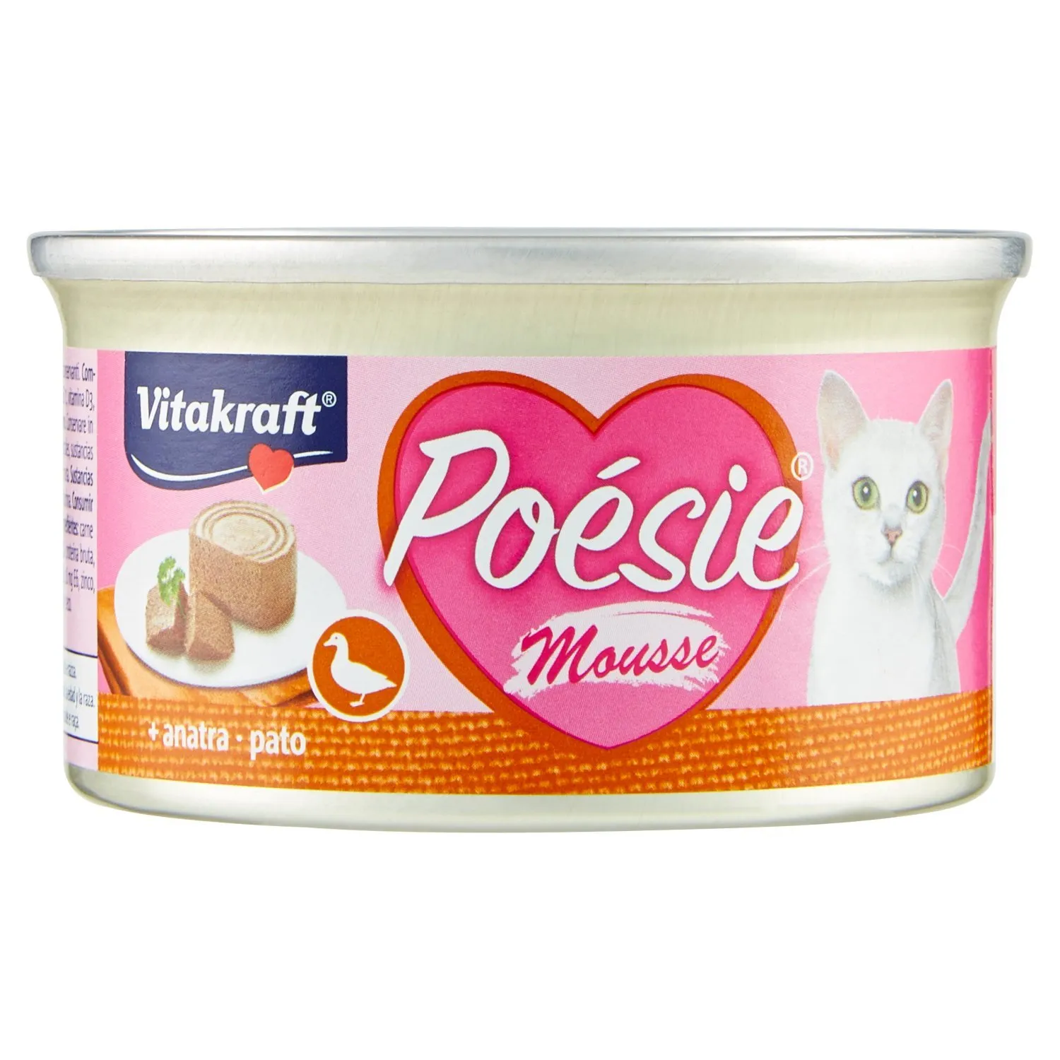 Vitakraft Poésie Mousse, alimento umido gatto, con carne di anatra, per gatti adulti - immagine 1