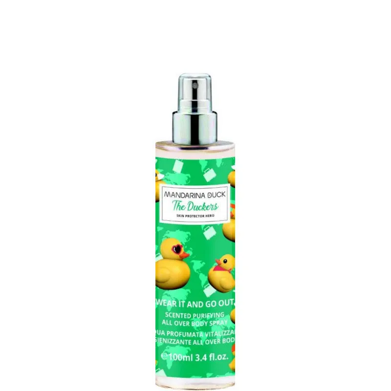 Mandarina Duck Scented Purifying All Over Body Spray 100 ML - 100 ML - immagine 1