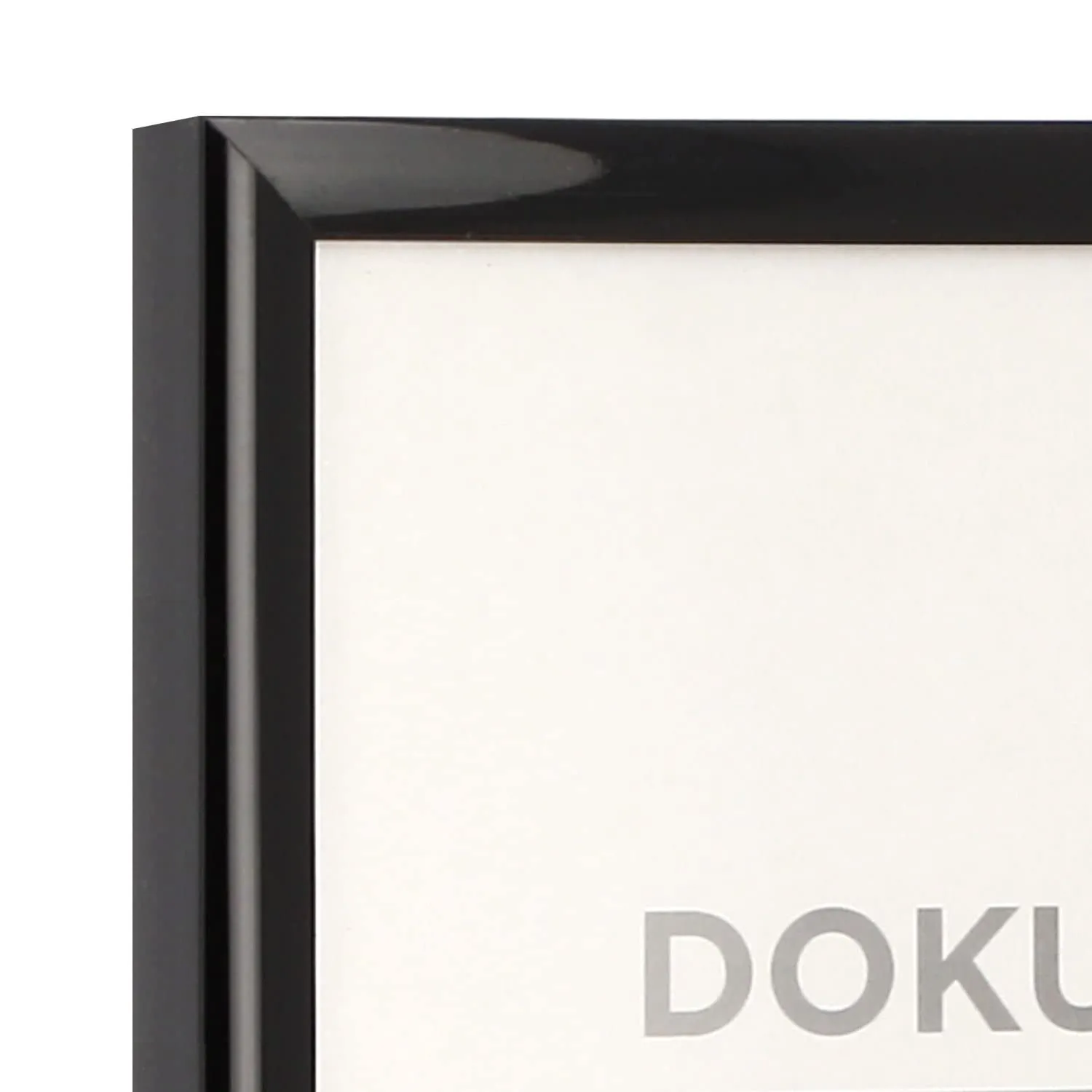 walther design nera 29,7 x 42 cm (DIN A3) con vetro artistico, cornice in plastica New Lifestyle KVX342B - immagine 3