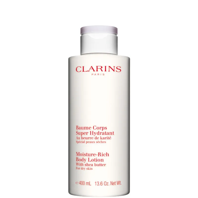 Clarins Baume Corps Super Hydratant Rich - Pelle Secca - 400 ML - immagine 1