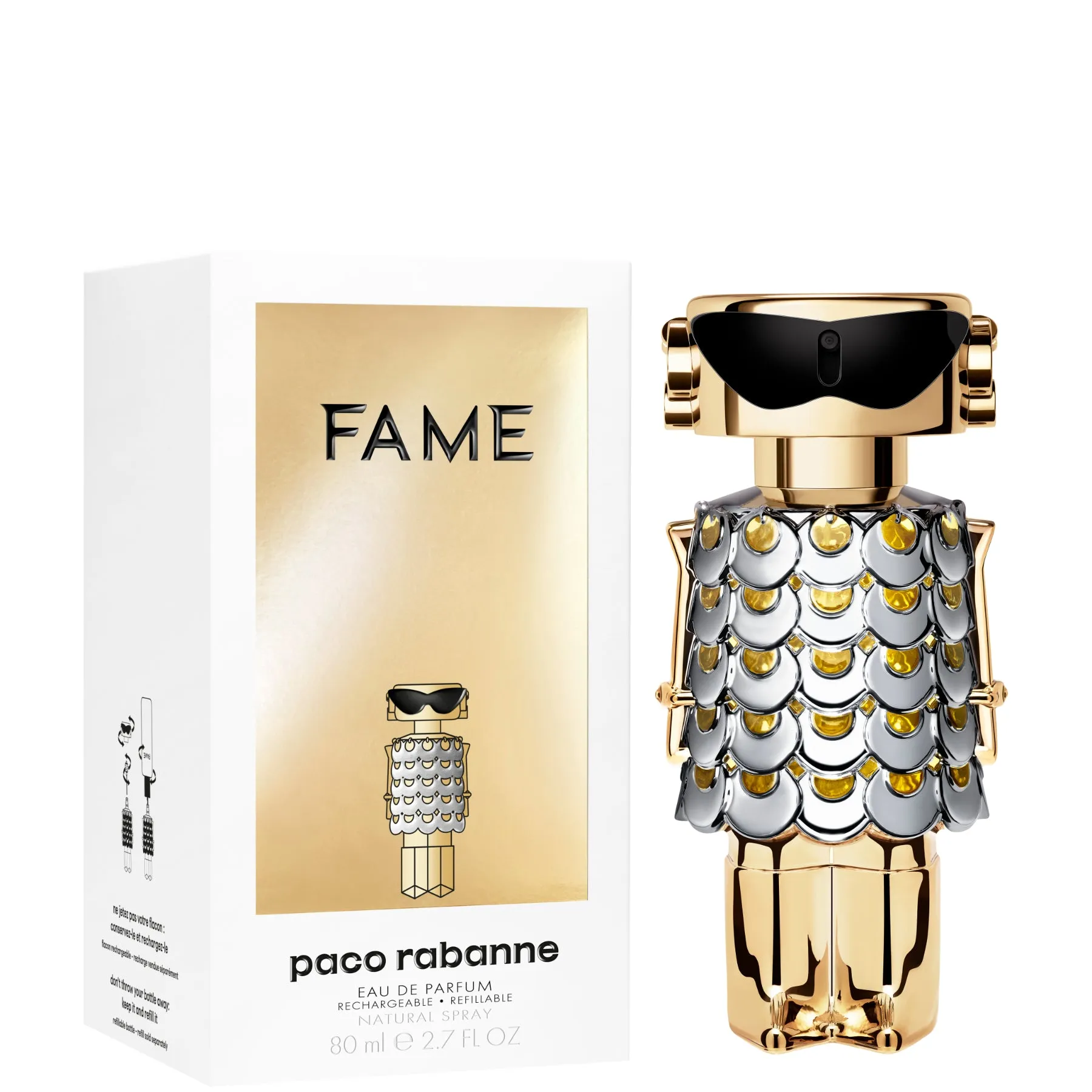 Rabanne Rabanne Fame Eau de Parfum - 80 ML Ricaricabile - immagine 1