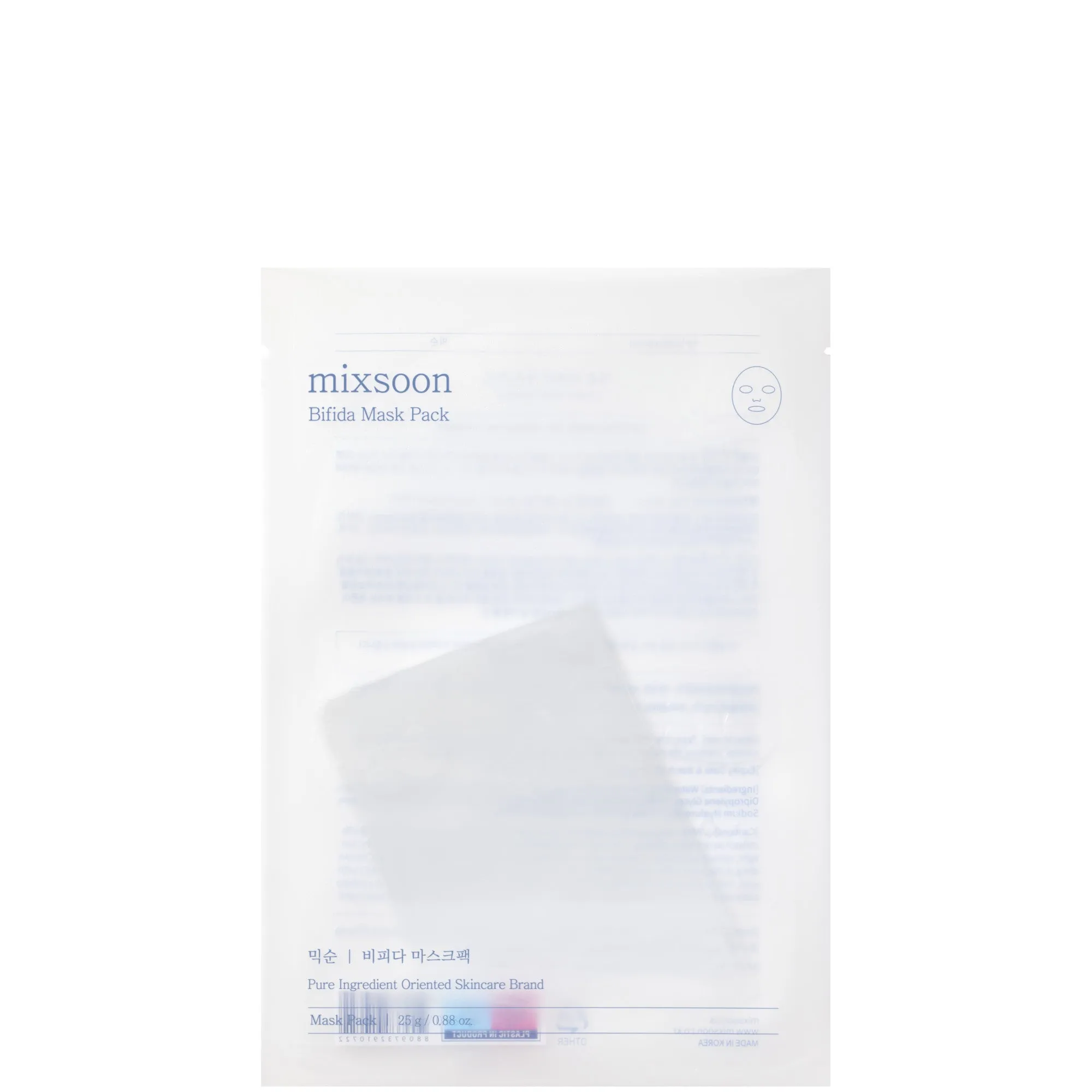 Mixsoon Mixsoon Bifida Mask Pack - 25 gr x 5 pz - immagine 1