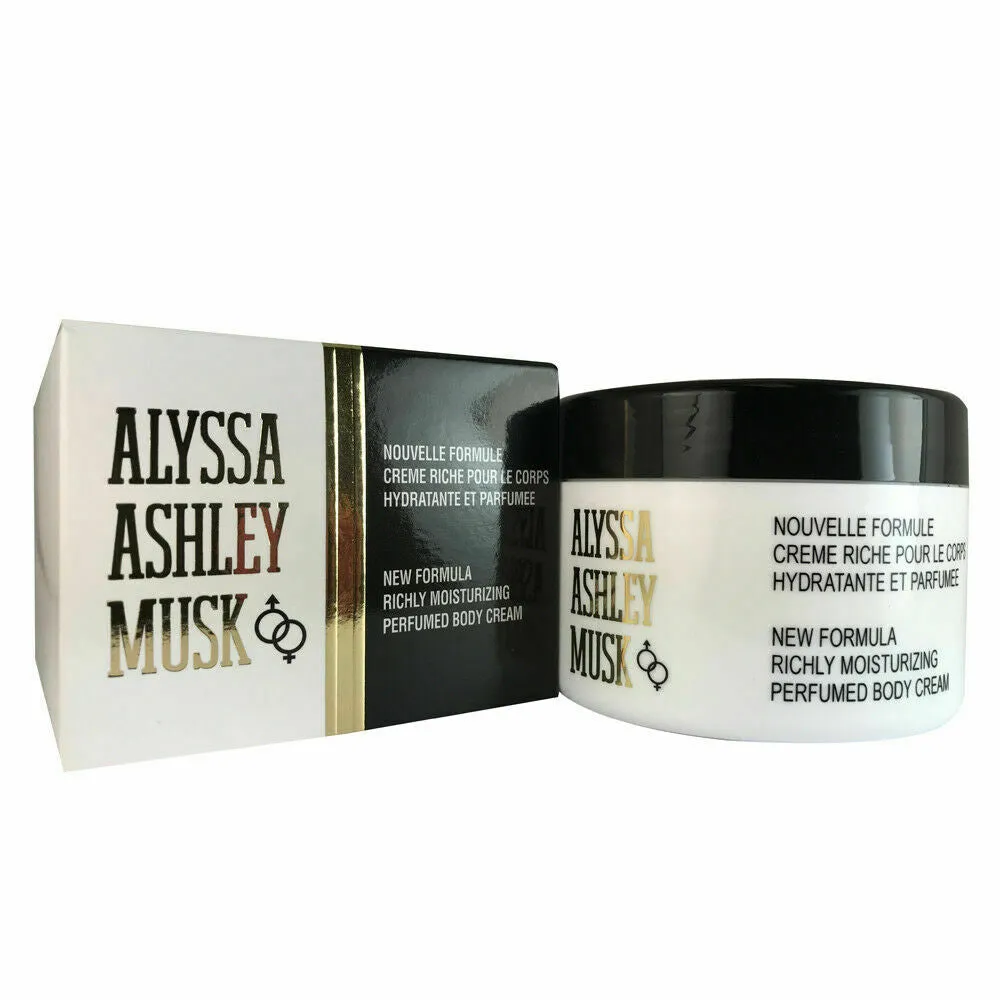 Alyssa Ashley Musk Body Cream Vaso 250ml - immagine 1
