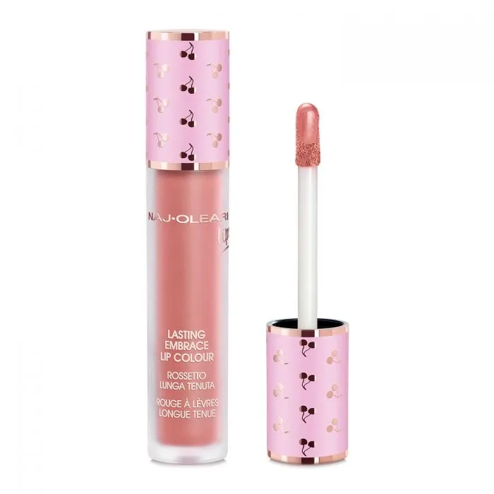 Naj Oleari Lasting Embrace Lip Colour - Rossetto Liquido Lunga Tenuta 5ml / 11 Rosa Metallico - immagine 1