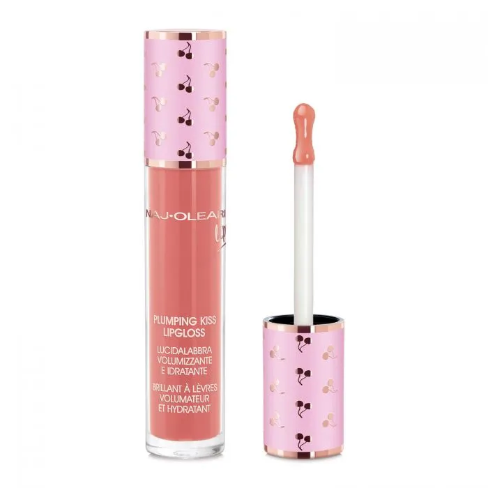 Naj Oleari Plumping Kiss Lipgloss - Lucidalabbra Volumizzante 6ml / 04 Rosa Naturale - immagine 1