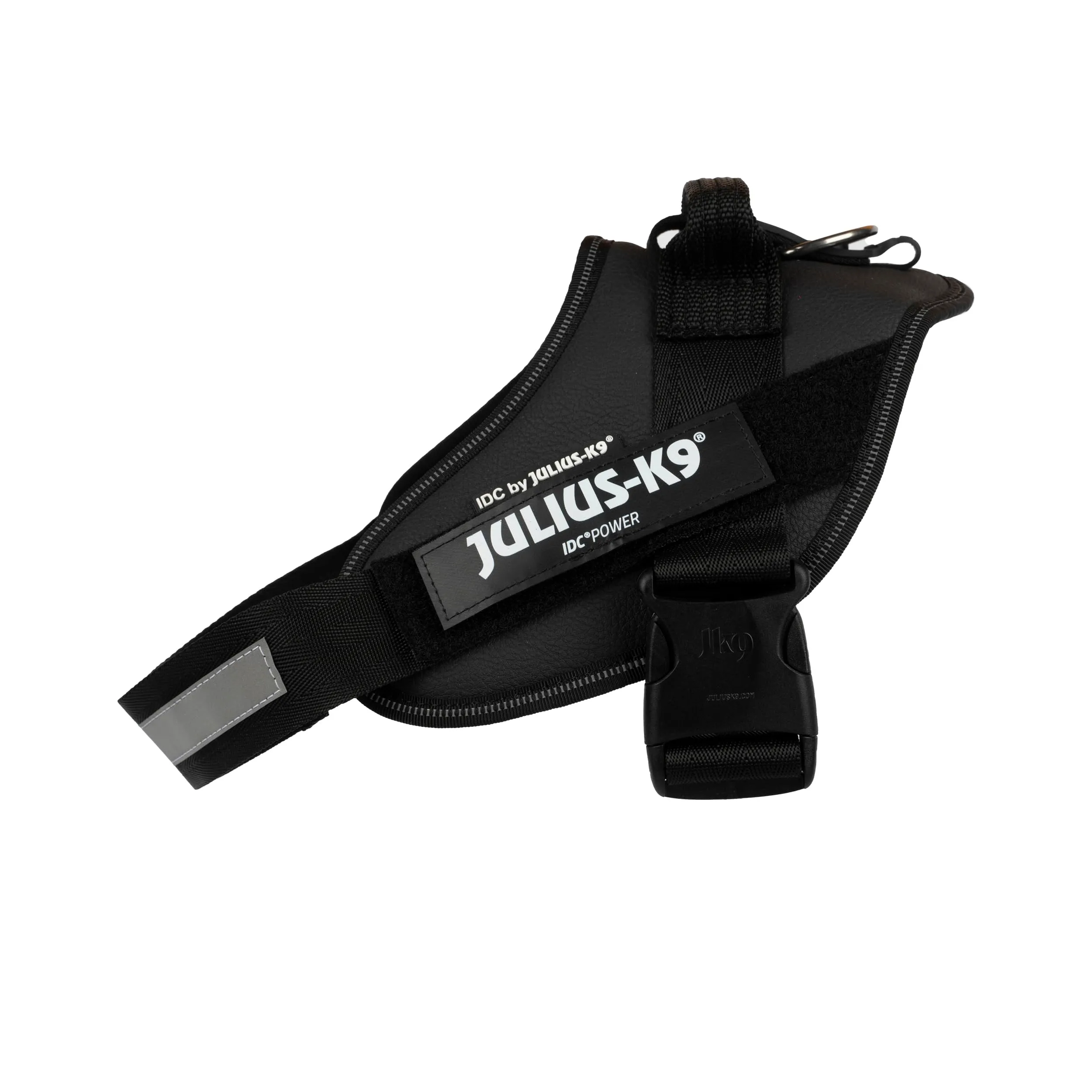 Pettorina IDC Power, Taglia: 0/M, Nero - finta pelle - immagine 2