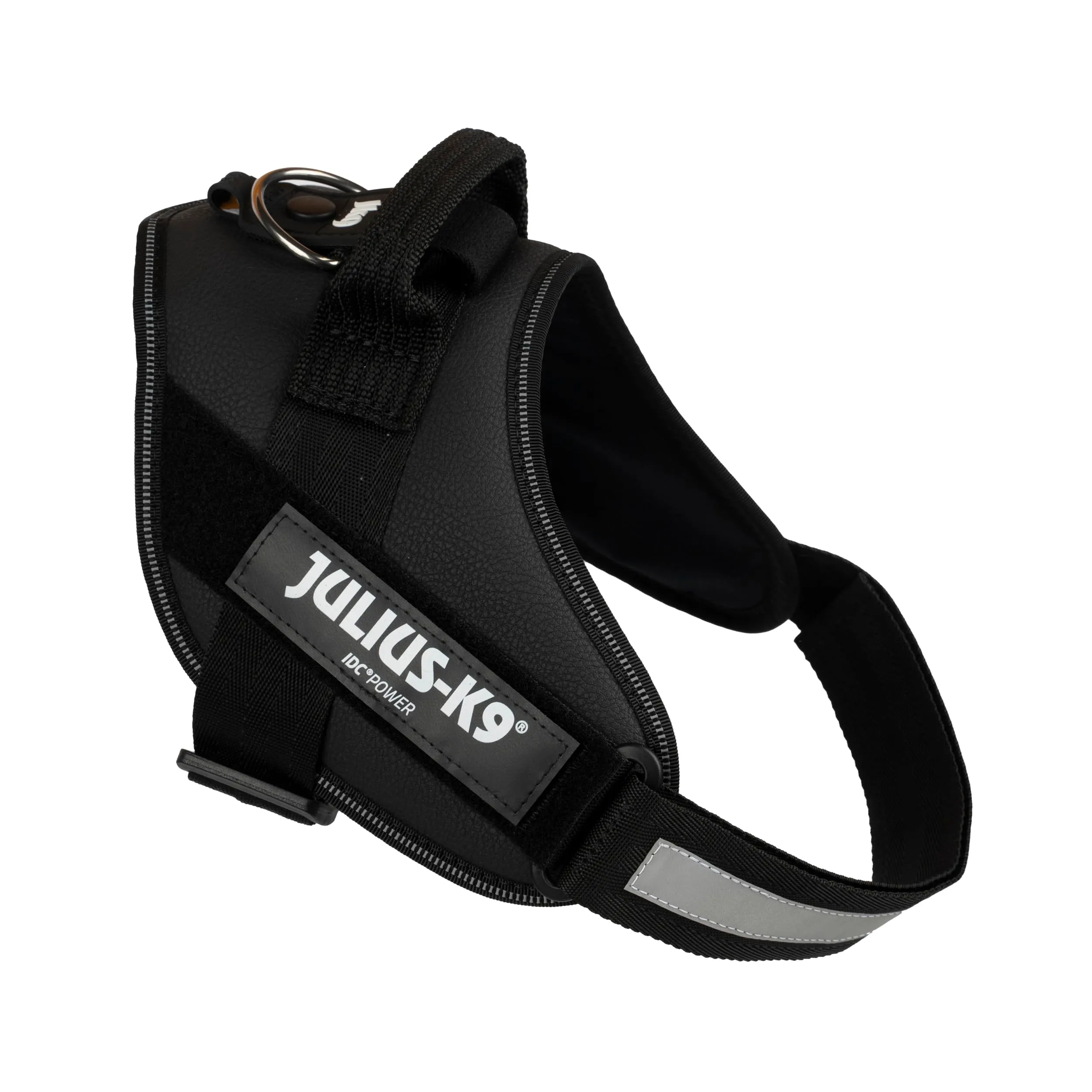Pettorina IDC Power, Taglia: 0/M, Nero - finta pelle - immagine 3