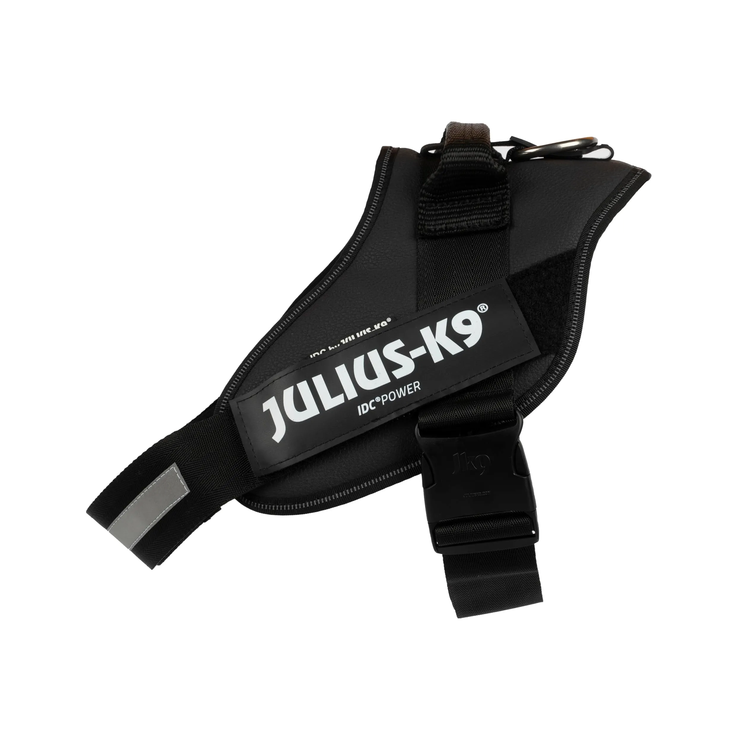 Pettorina IDC Power, Taglia: 2/XL, Nero - finta pelle - immagine 3