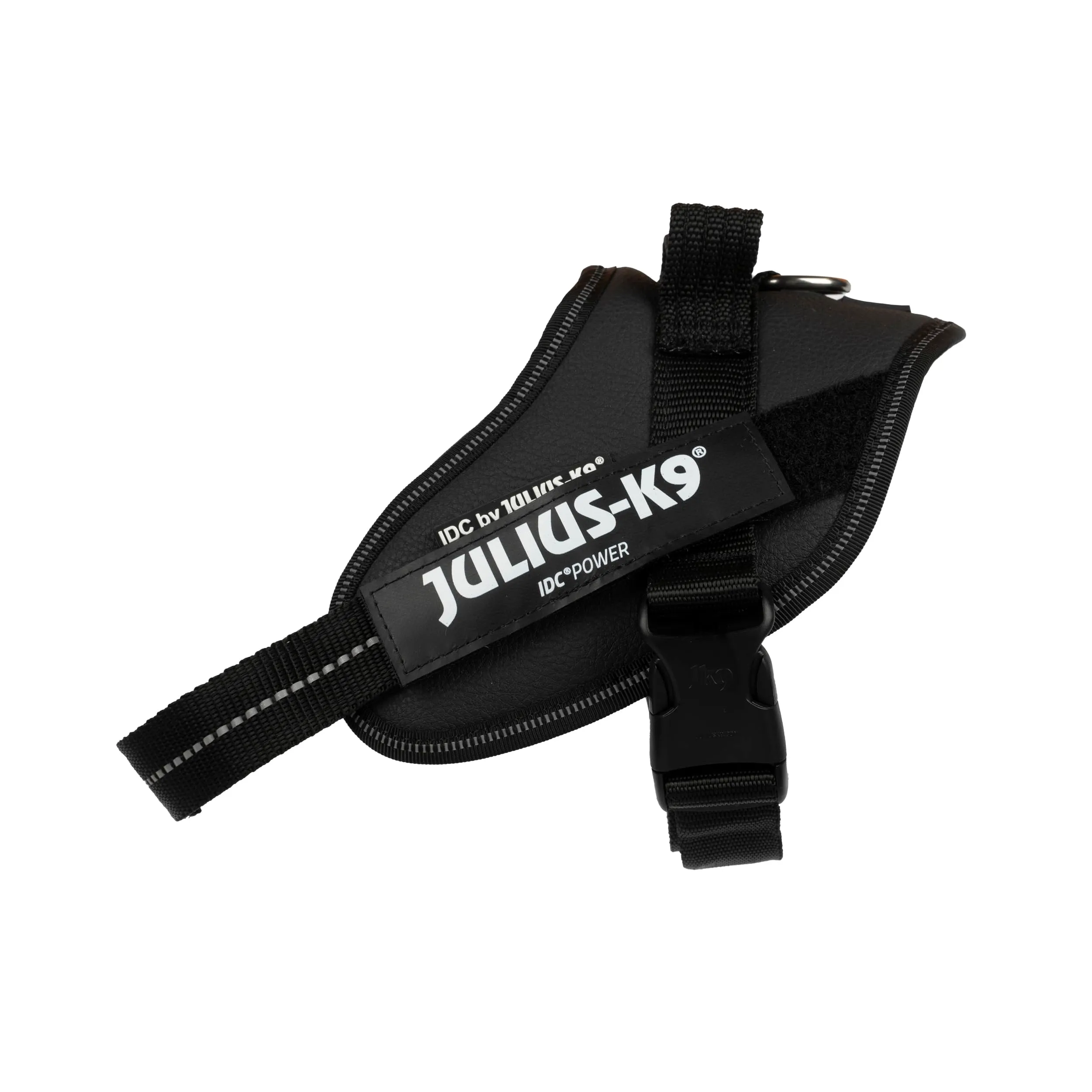 Pettorina IDC Power, Taglia: Mini/S, Nero - finta pelle - immagine 2