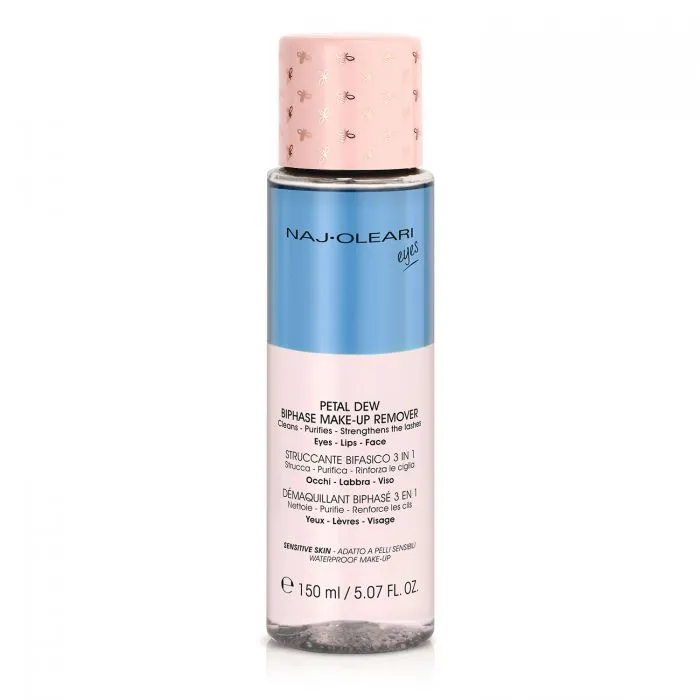 Naj Oleari Petal Dew Biphase Make-Up Remover - Struccante Bifasico 3 in 1 150ml - immagine 1