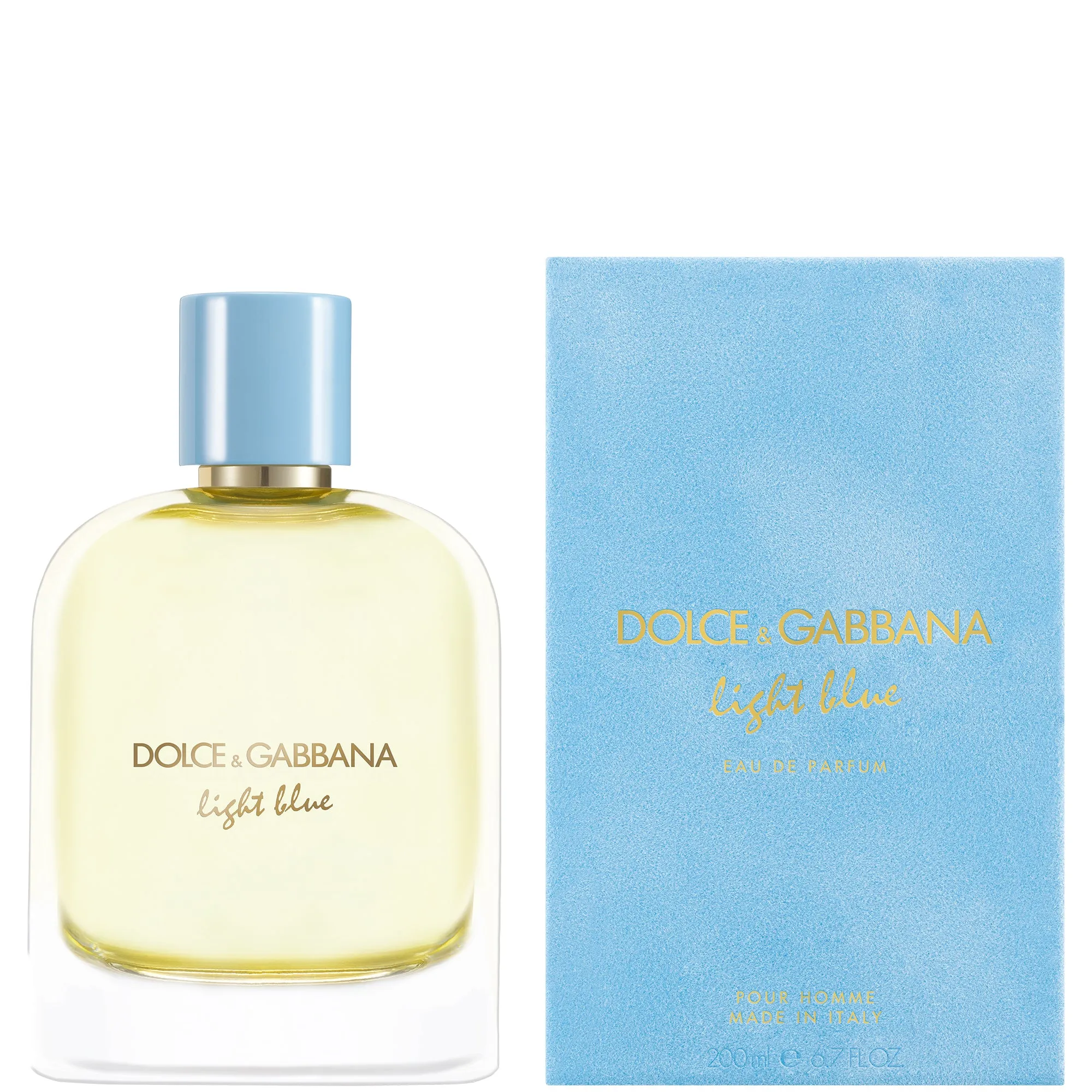 Dolce&Gabbana Light Blue Pour Homme Eau de Parfum - 200 ML - immagine 1