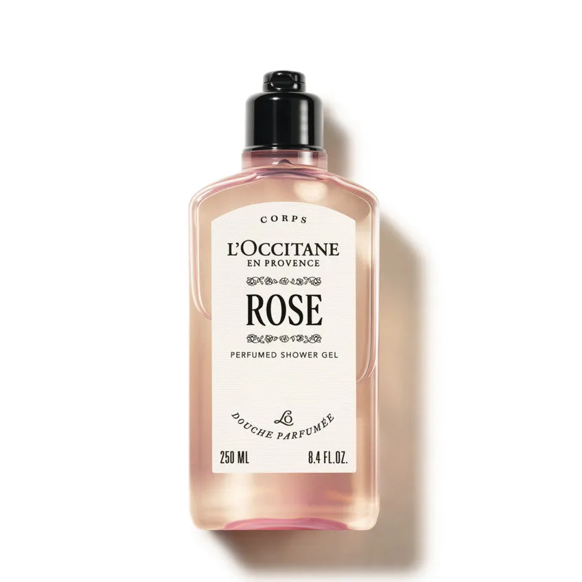 L'Occitane en Provence Rose Douche Parfumée - 250 ML - immagine 1