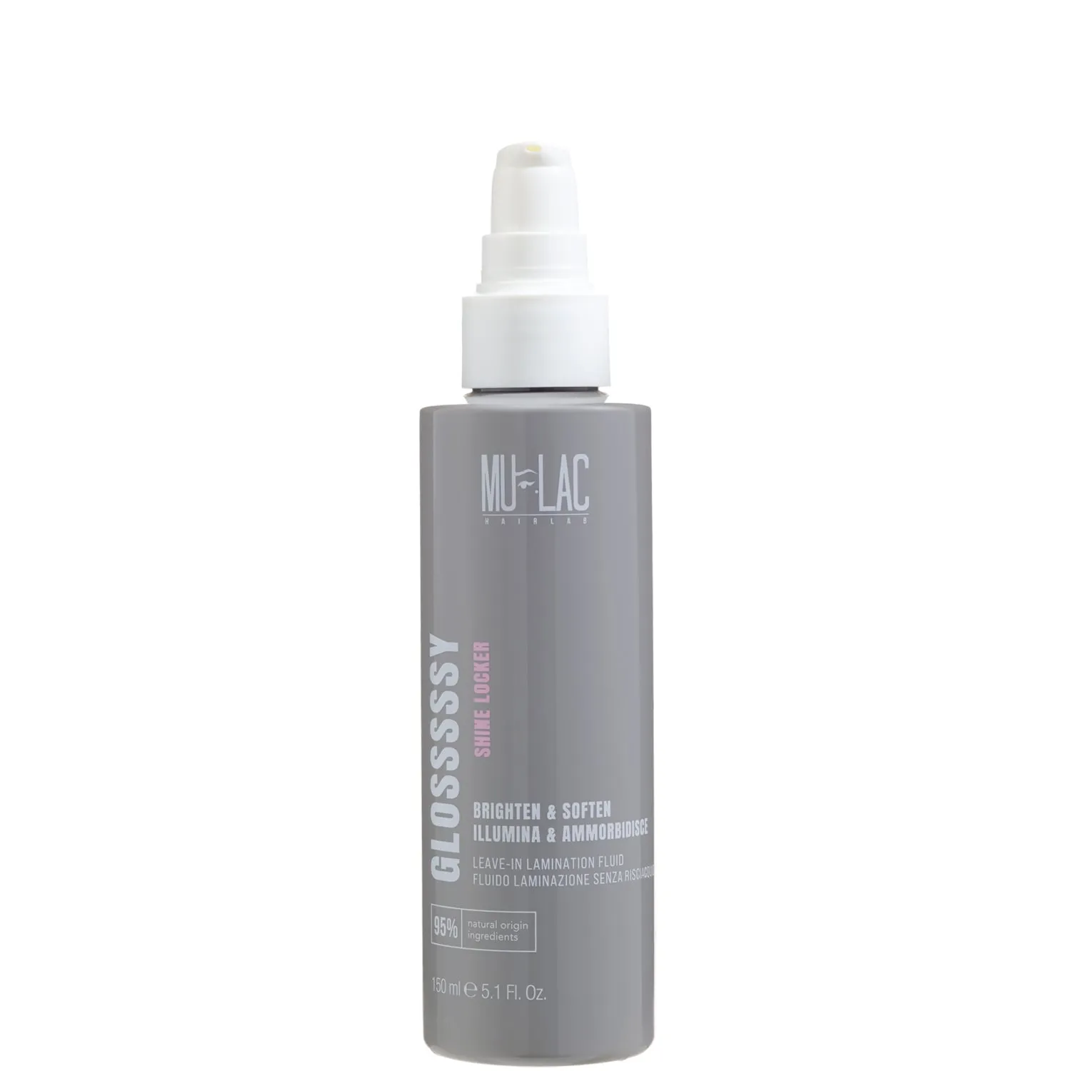Mulac Mulac GLOSSSSSY SHINE LOCKER Fluido Laminazione Senza Risciacquo - 150 ML - immagine 1