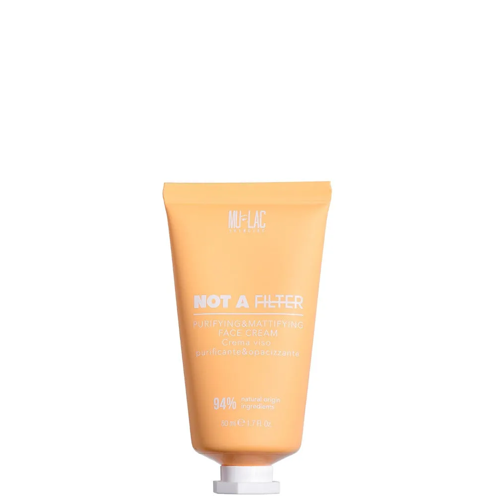Mulac Mulac NOT A FILTER Crema Viso Purificante & Opacizzante - 50 ML - immagine 1
