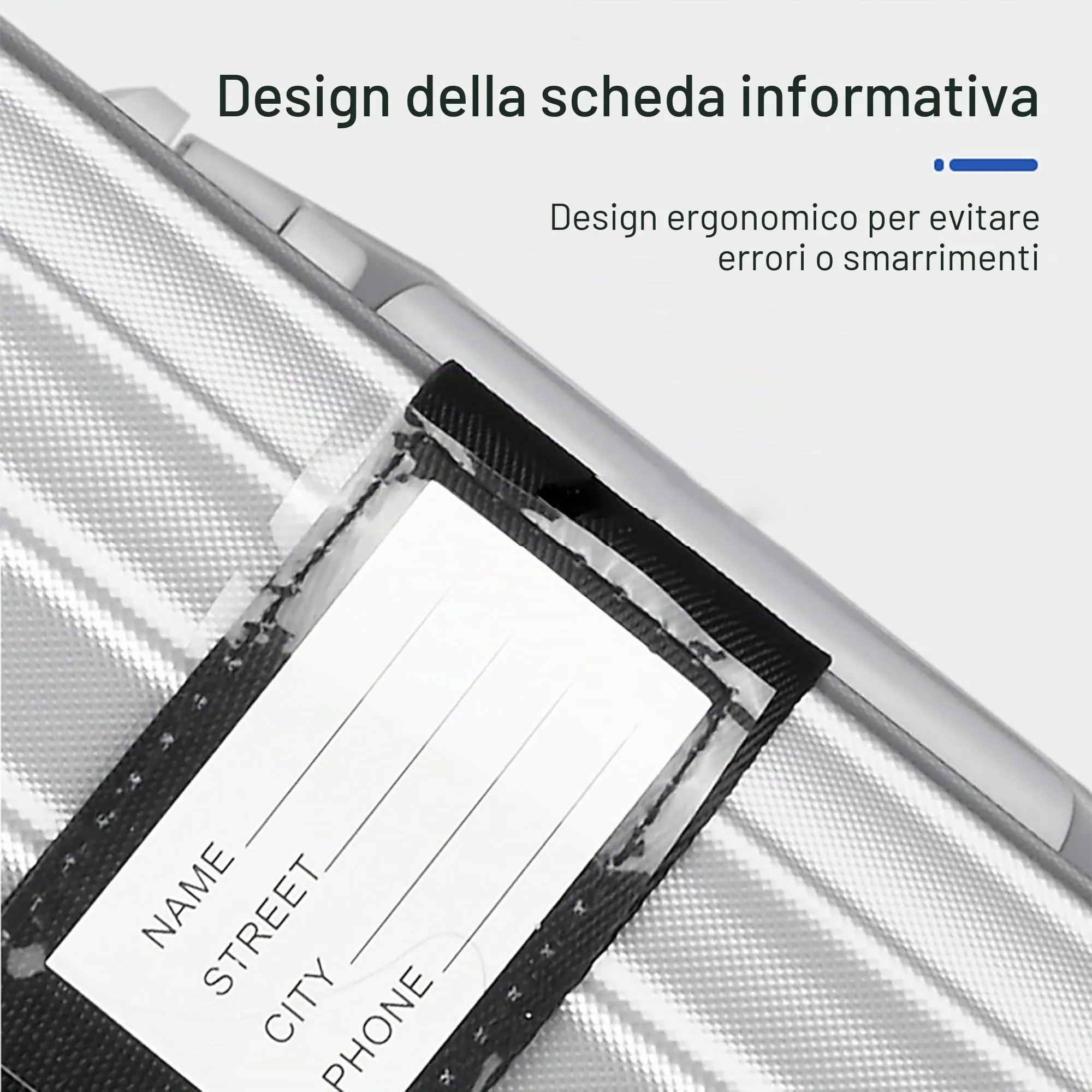 Veki Cinghia per Valigia e Lucchetto TSA, Cinghie Valigie, 2pz Arancione - immagine 3