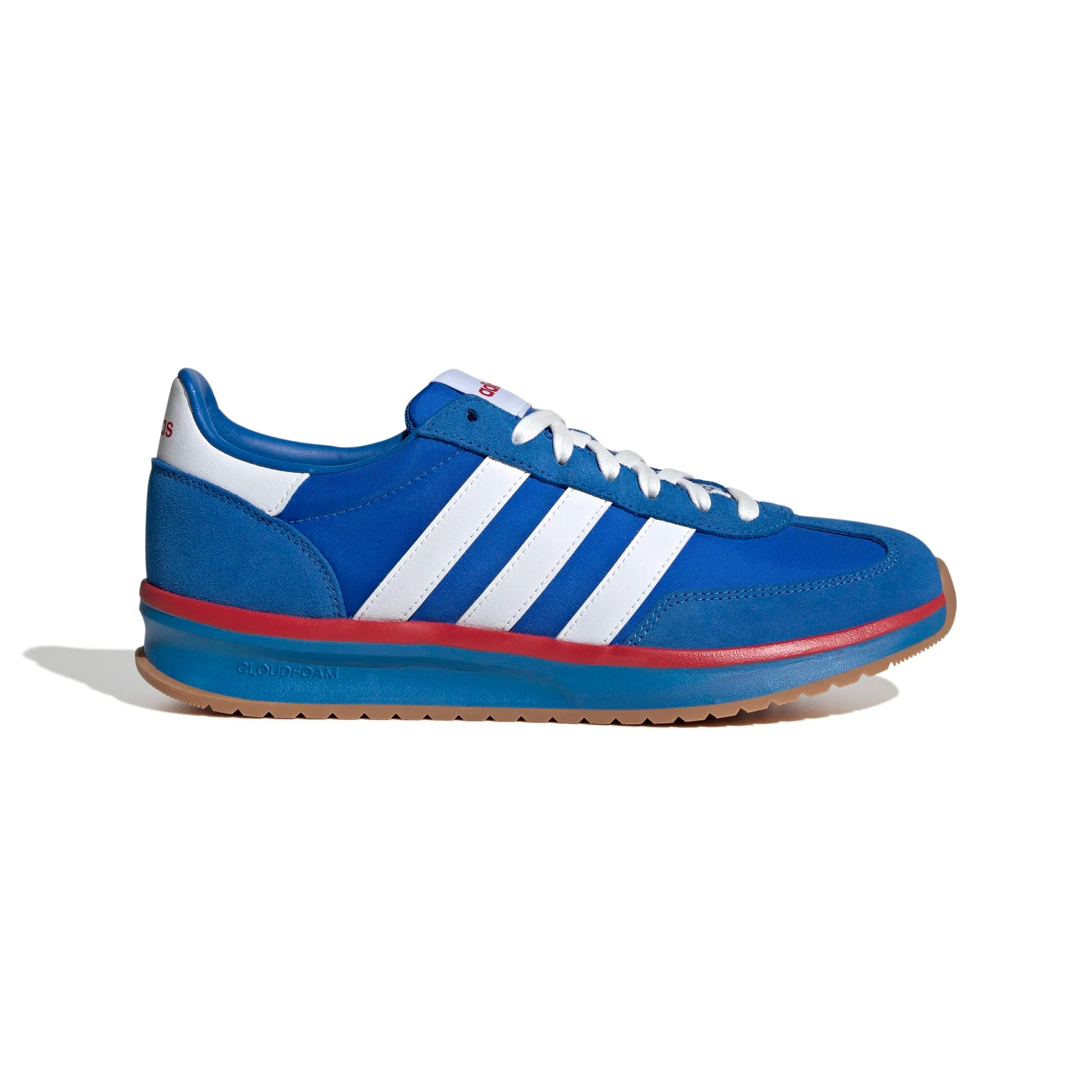 adidas Uomo Run 70S 2.0 Shoes, Bright Royal/Ftwr White/Better Scarlet, 46 2/3 EU - immagine 2
