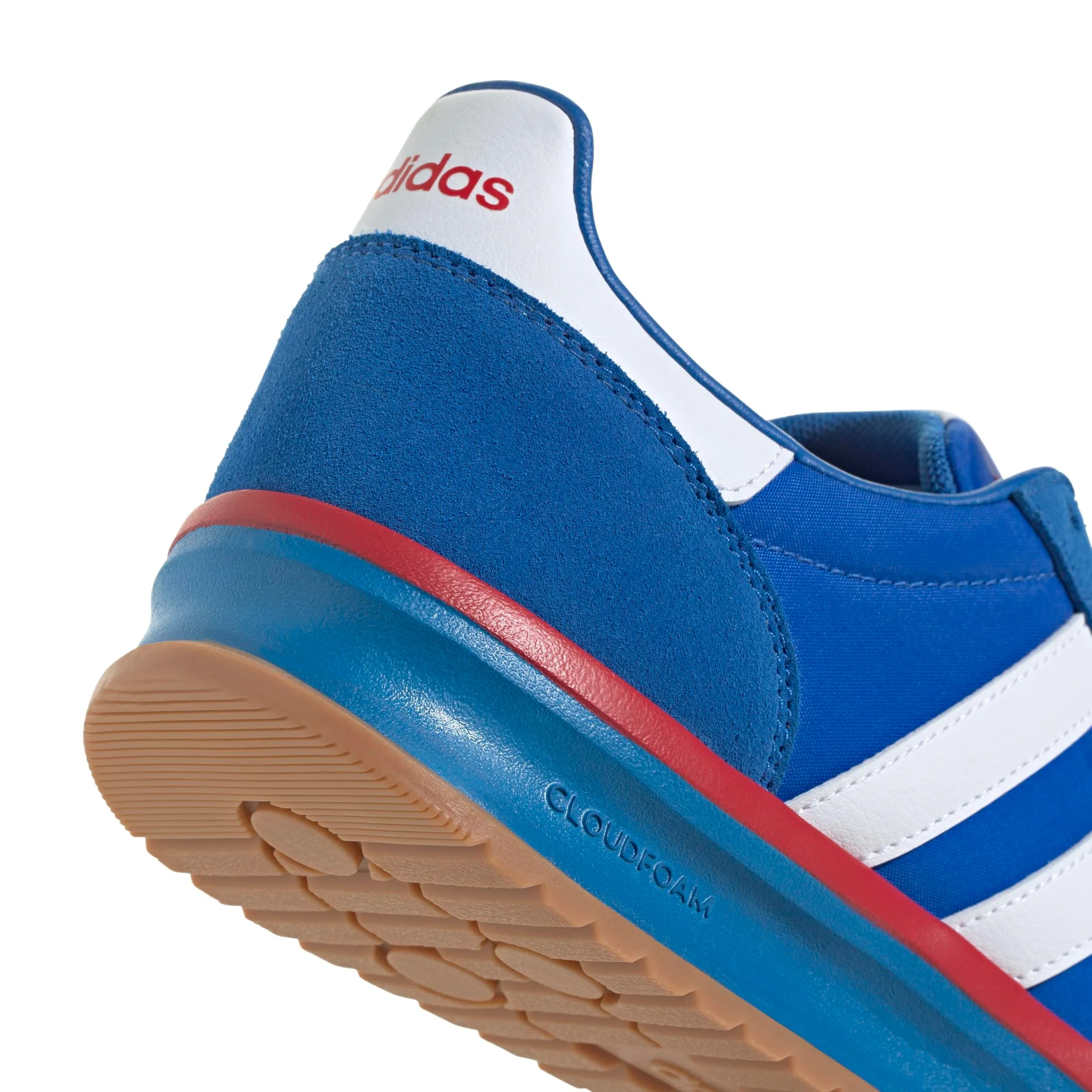 adidas Uomo Run 70S 2.0 Shoes, Bright Royal/Ftwr White/Better Scarlet, 46 2/3 EU - immagine 4