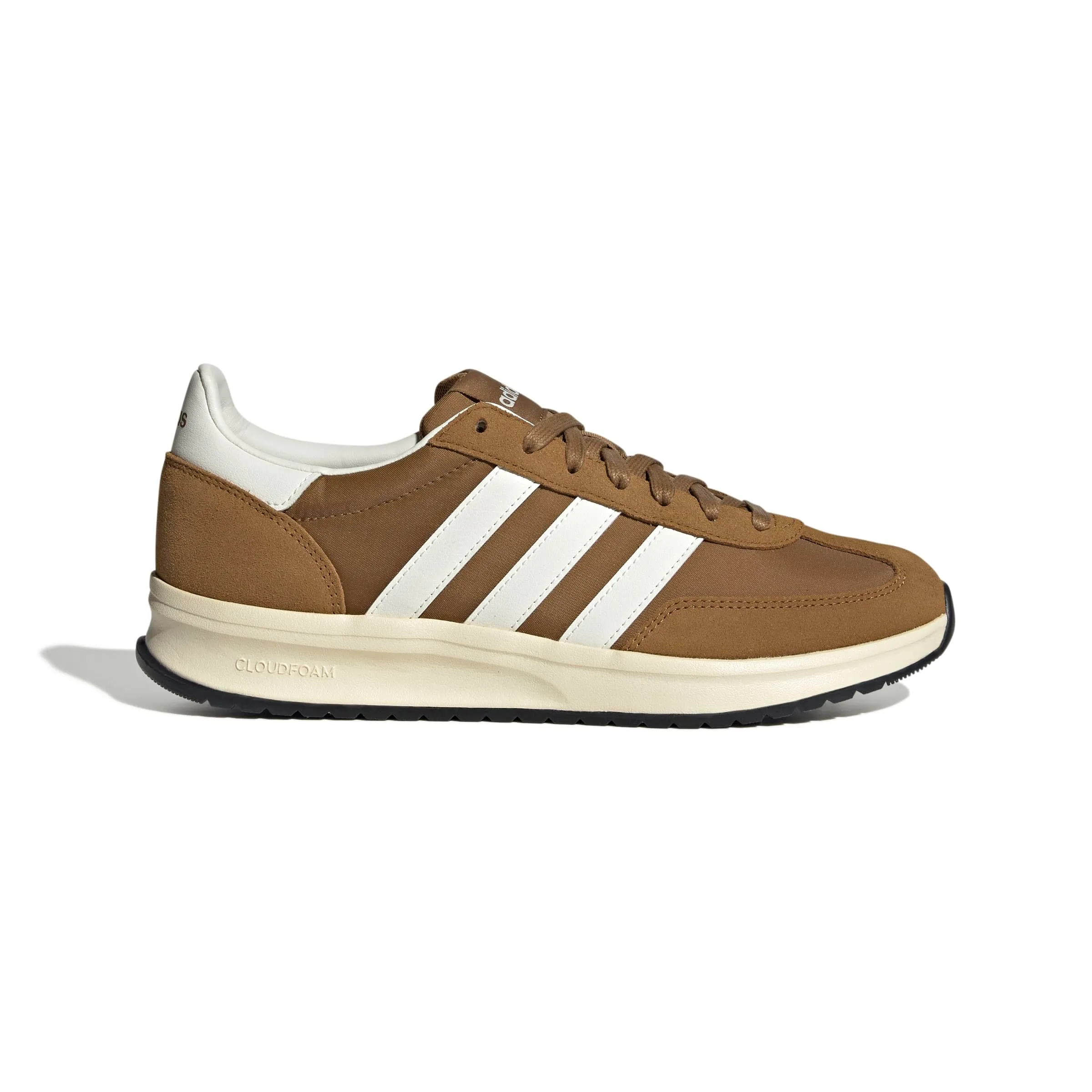 Adidas Uomo Run 70S 2.0 Shoes, Bronze Strata/Core White/Warm Vanilla, 42 EU - immagine 2