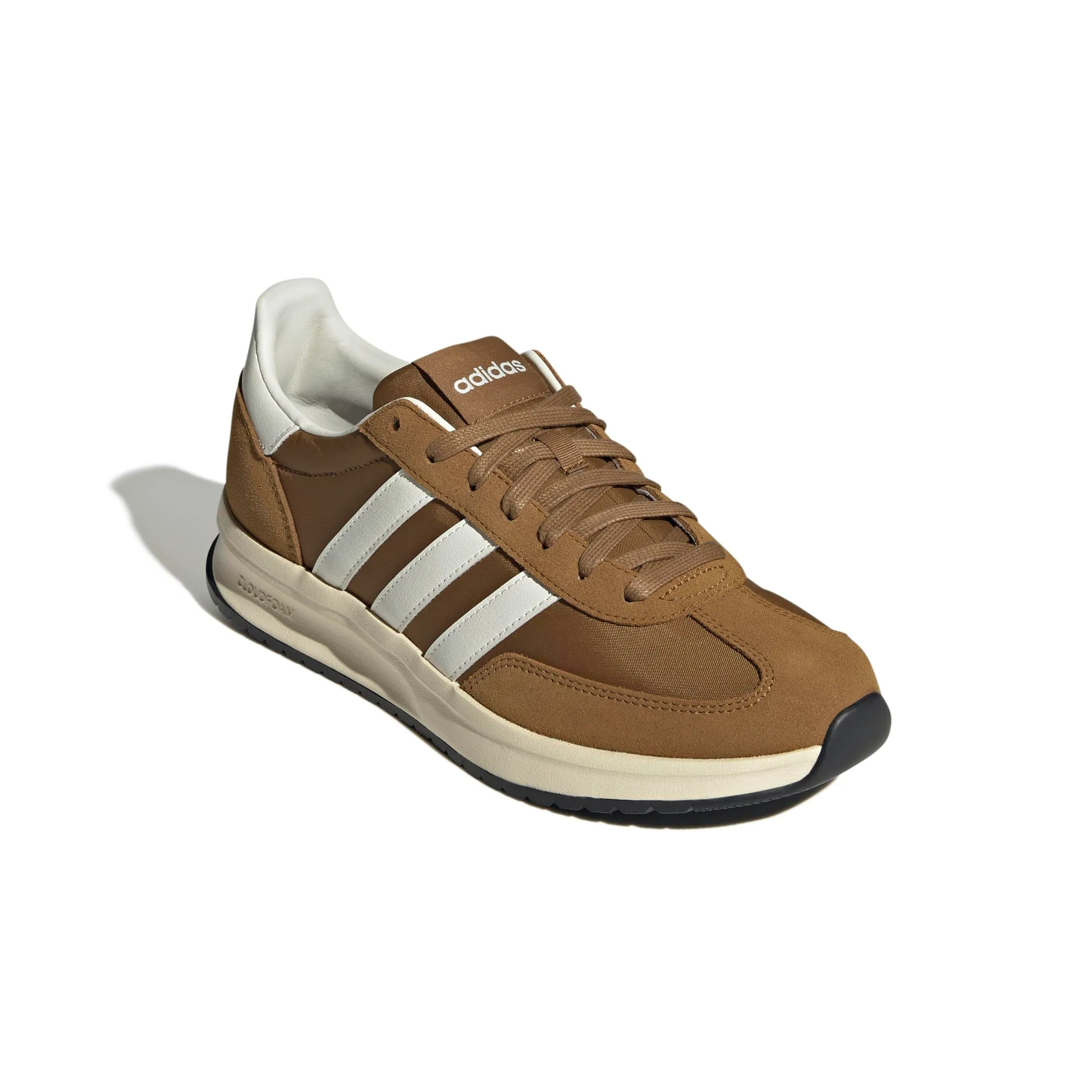 Adidas Uomo Run 70S 2.0 Shoes, Bronze Strata/Core White/Warm Vanilla, 42 EU - immagine 3