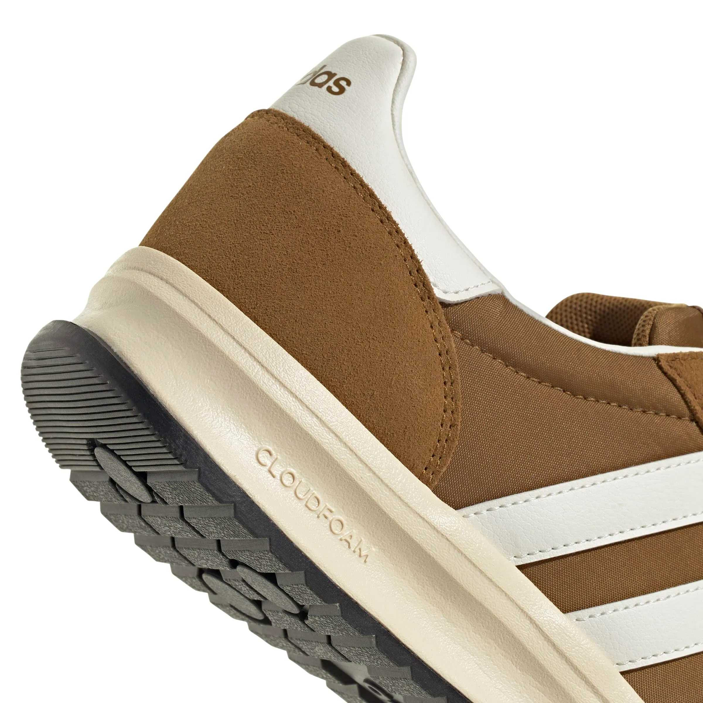 Adidas Uomo Run 70S 2.0 Shoes, Bronze Strata/Core White/Warm Vanilla, 42 EU - immagine 5