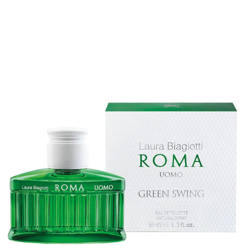 Laura Biagiotti Roma Uomo Green Swing - 40 ML - immagine 1
