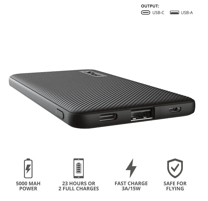 Trust Primo Powerbanck 5000 mAh NERO - immagine 1