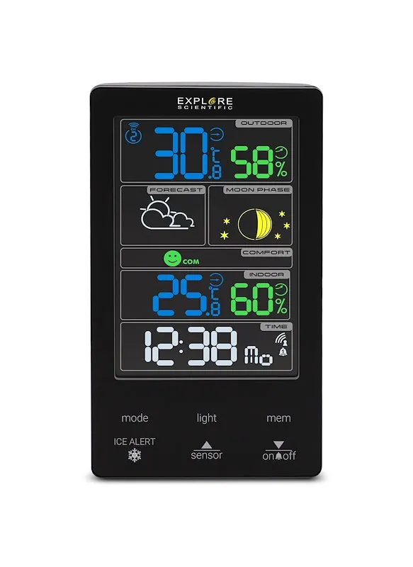 Oregon Stazione Meteo Explore Scientific Wsc4009 Nero - immagine 1