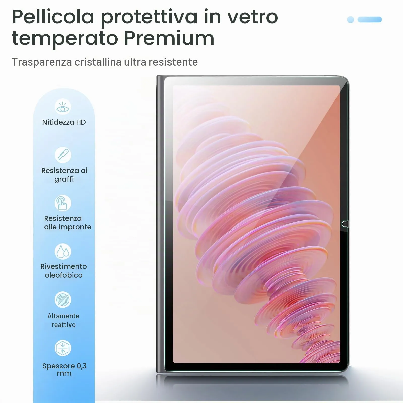 Gerutek 2 Pezzi Pellicola Protettiva per Lenovo Tab Plus 11.5 Pollici 2024 - immagine 2
