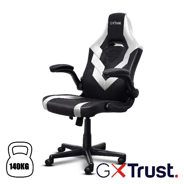 Trust GXT703W Riye Gaming Chair White 25130 - immagine 1
