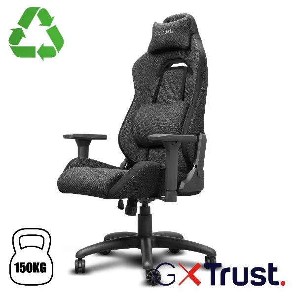 Trust GXT723 Ruya Fabric Chair Grey 25439 - immagine 1