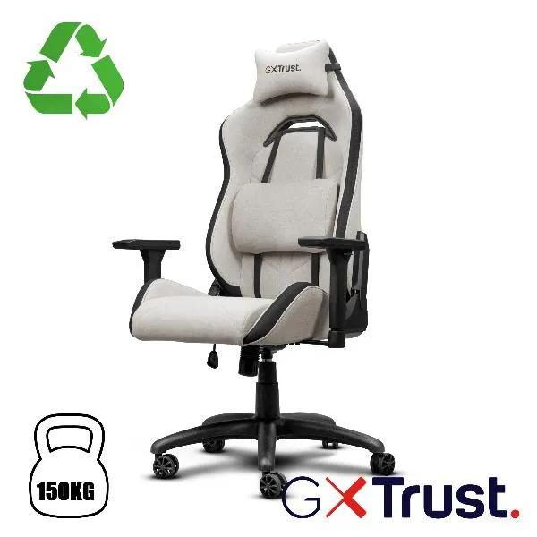 Trust GXT723B Ruya Fabric Chair Beige 25532 - immagine 1