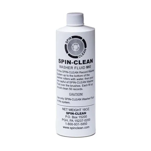 Project Fluido Pulizia Vinili SPIN CLEAN WASHER FLUID 16OZ - immagine 1