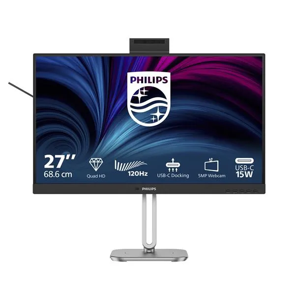 Philips 27 16:9 Ips Wled 2560x1440 120Hz Hdmi Dp USB 27B2U4601H/00 - immagine 1