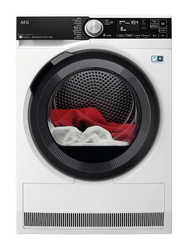 Aeg Asciugatrice 9Kg Tr9t94abys Bianco/oblò nero - immagine 1