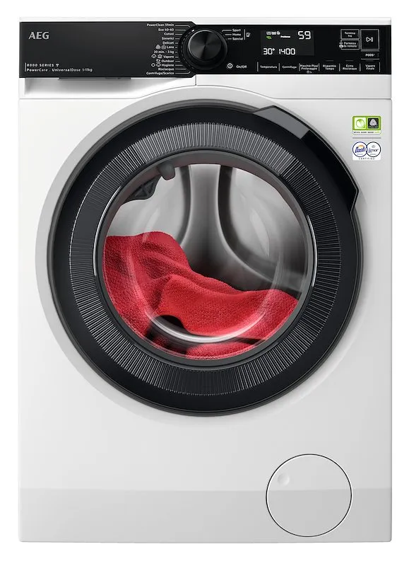 Aeg Lavatrice 11 Kg Lr8h114by Bianco/oblò nero - immagine 1