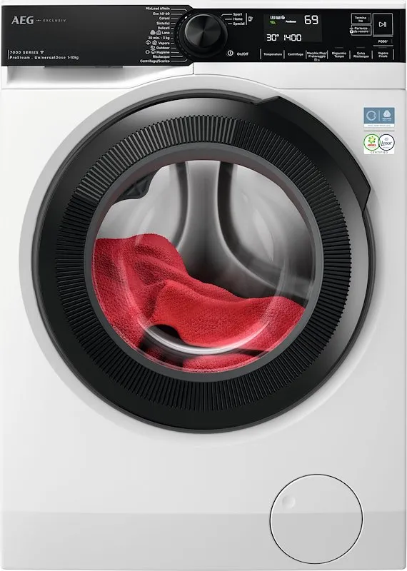 Aeg Lavatrice 10kg Serie 7000 ProSteam Xlr7fbgh10v4 Bianco - immagine 1