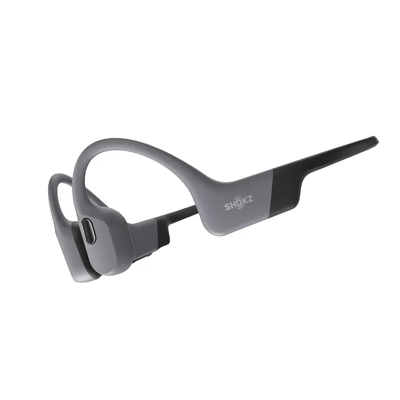 Shokz cuffie wireless sportive a conduzione ossea Openswim Pro Grey - immagine 1