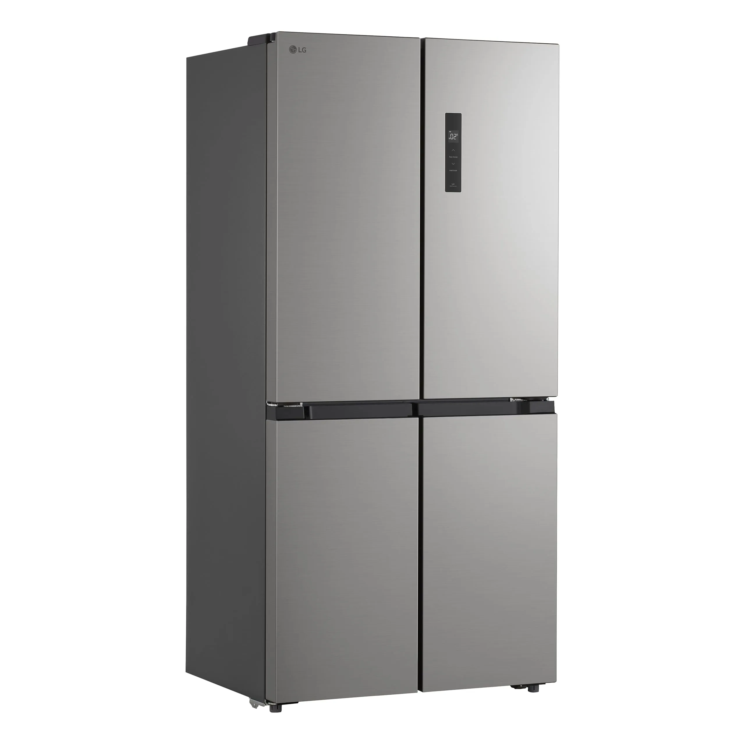 LG GMM41MSBEM Frigorifero 4 Porte Slim, Capacità 474L, Total No Frost con Multi Air Flow, Cassetto Zero Gradi Convertibile Fresh Switch, Ripiani in Vetro Temperato, Illuminazione LED, Classe E, Silver - immagine 13