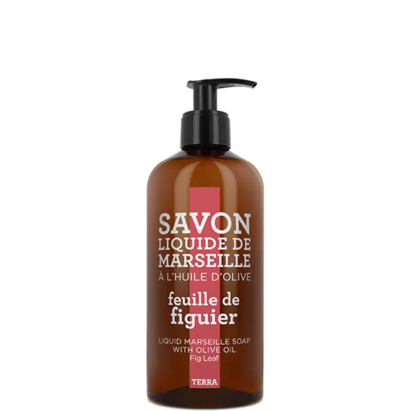 Compagnie de Provence TERRA - Feuille de Figuier Savon Liquide de Marseille 500 ML - 500 ML - immagine 1