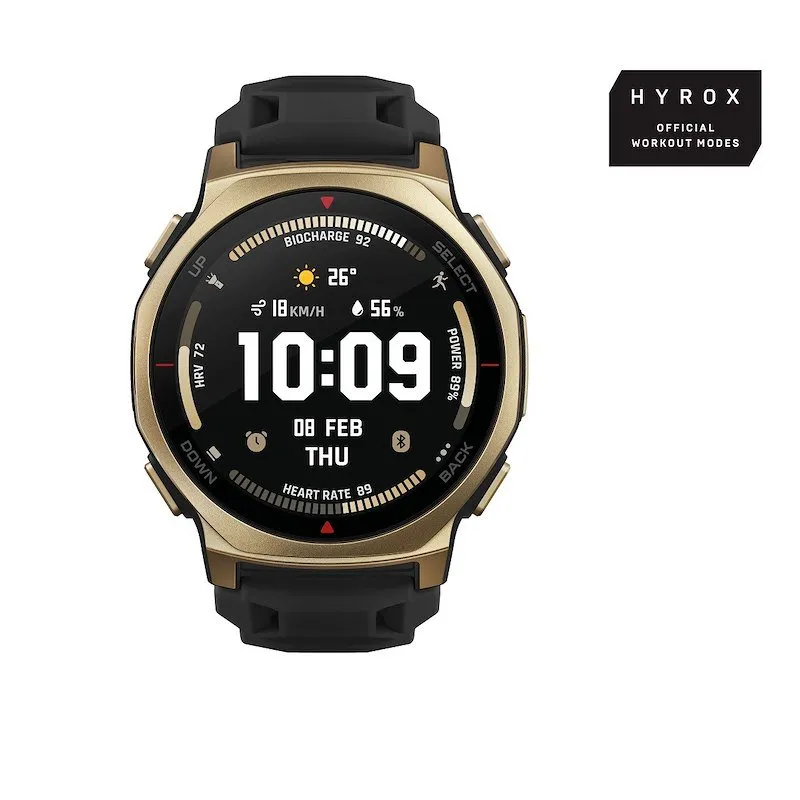 Amazfit Smartwatch Trex 3 Pro Black Gold 44mm - immagine 1
