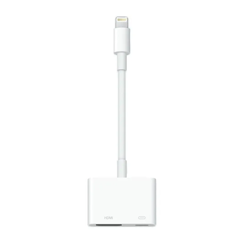 Apple Adattatore da Lightning ad AV digitale MW2P3ZMA Bianco - immagine 1