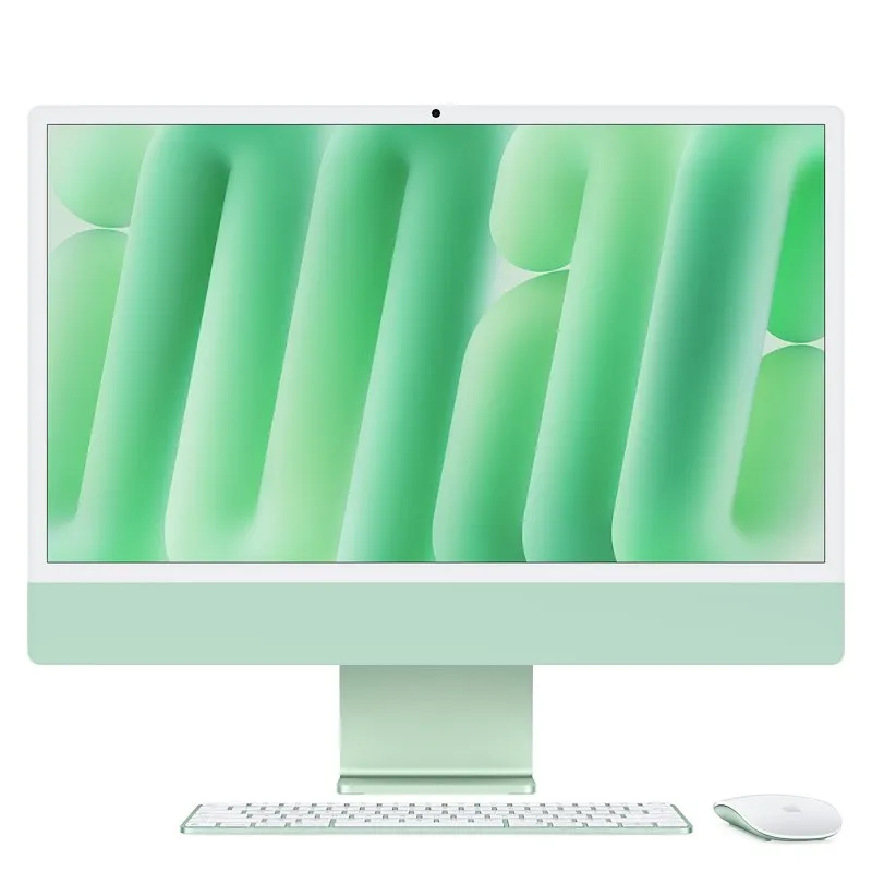 Apple iMac Retina 24'' 4.5K M4 CORE 10 CPU 10 GPU 16/ 512GB Green - immagine 1