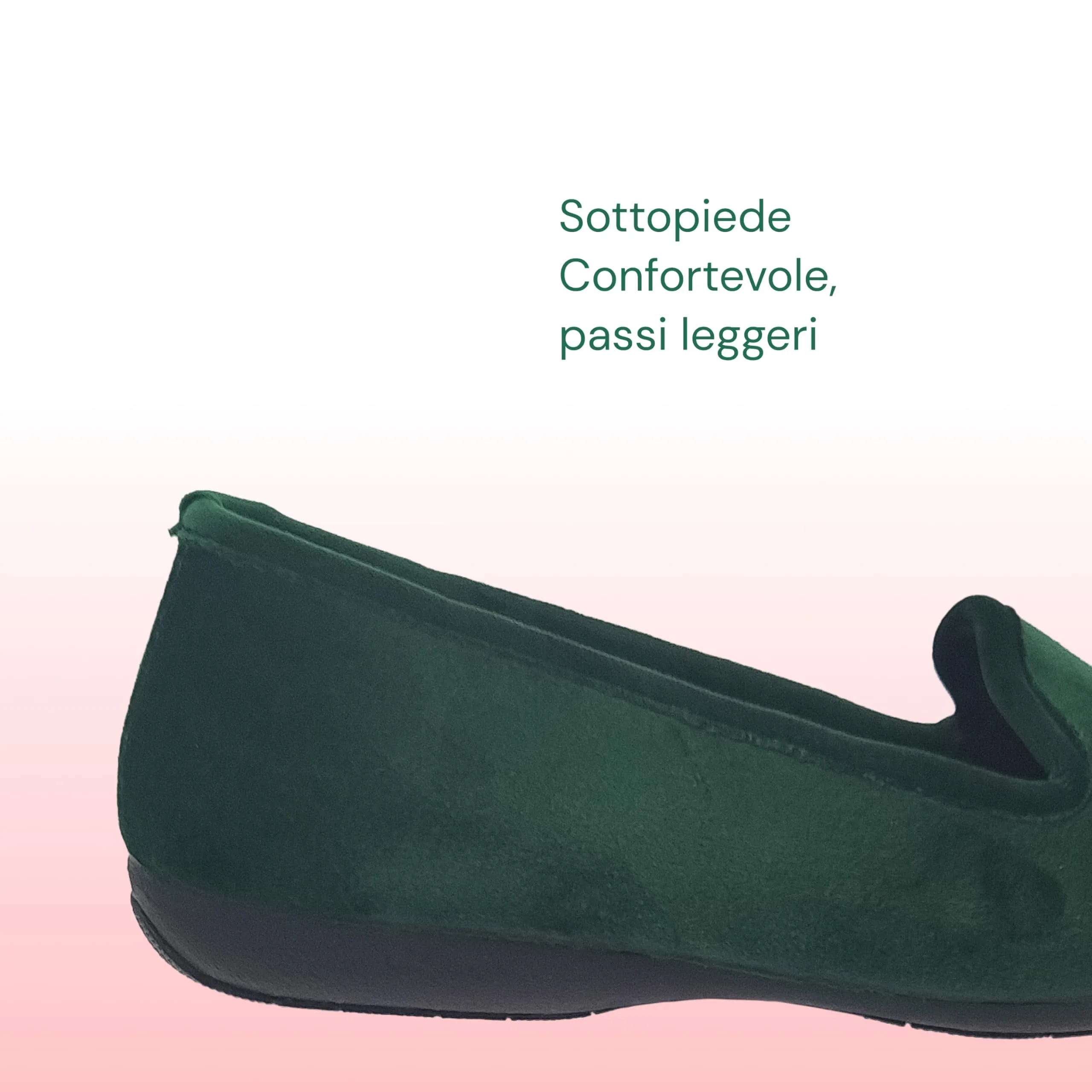 Meravigliose Pantofole Invernali Donna, Ballerine Chiuse da Casa Invernali in Velluto Rasato, Ciabatte Eleganti e Super Comode (Smeraldo, Sistema Taglie Calzature EU, Adulto, Donna, Numero, Media, 36) - immagine 6