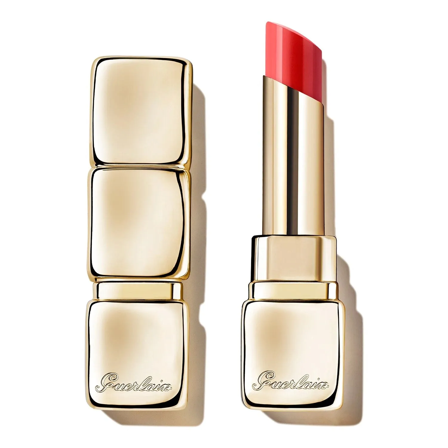 Guerlain KissKiss Bee Glow Hydrating & Plumping Tinted Lip Balm 775 Poppy Glow - immagine 1