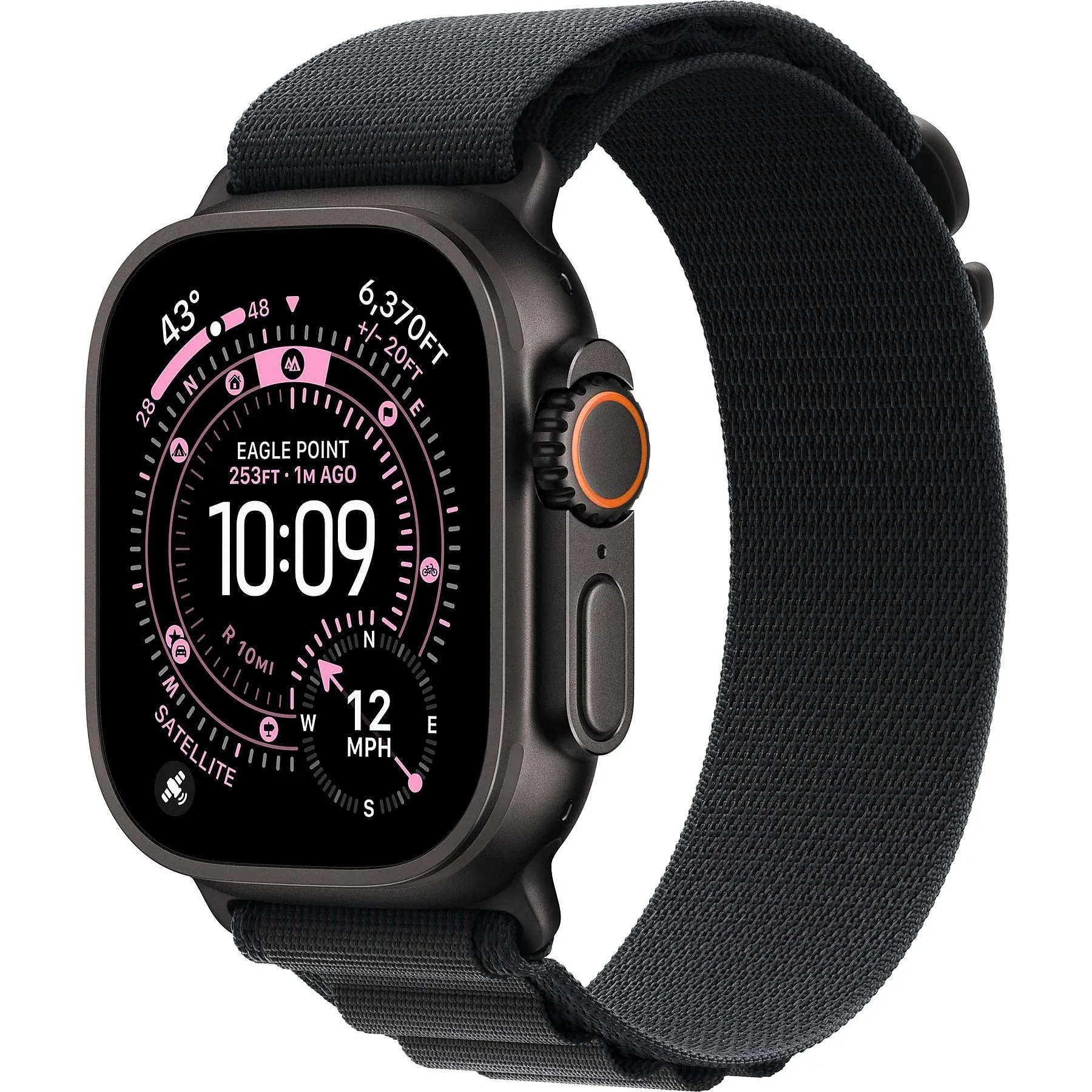 Apple Cinturino Watch Alpine Loop Mg9h4zm/a Nero - immagine 1