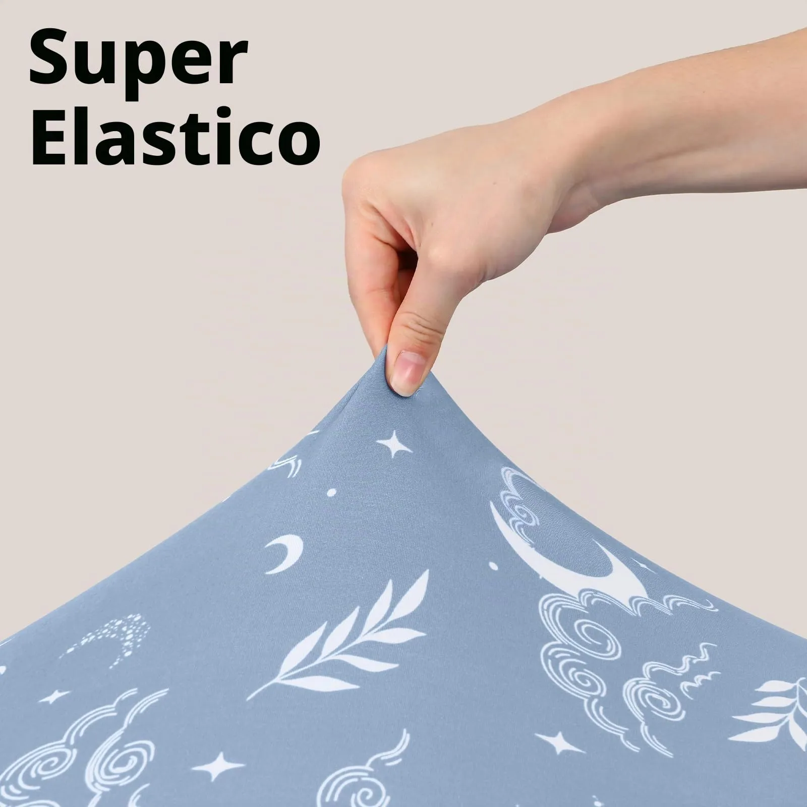 FIEMOL Lenzuola per Lettino Unisex Confezione da 3 - Microfibra Ultra Morbida Cielo Stellato Verde - Neutro per Maschi e Femmine - Per Materasso Lettino Standard 52"x28" - immagine 4
