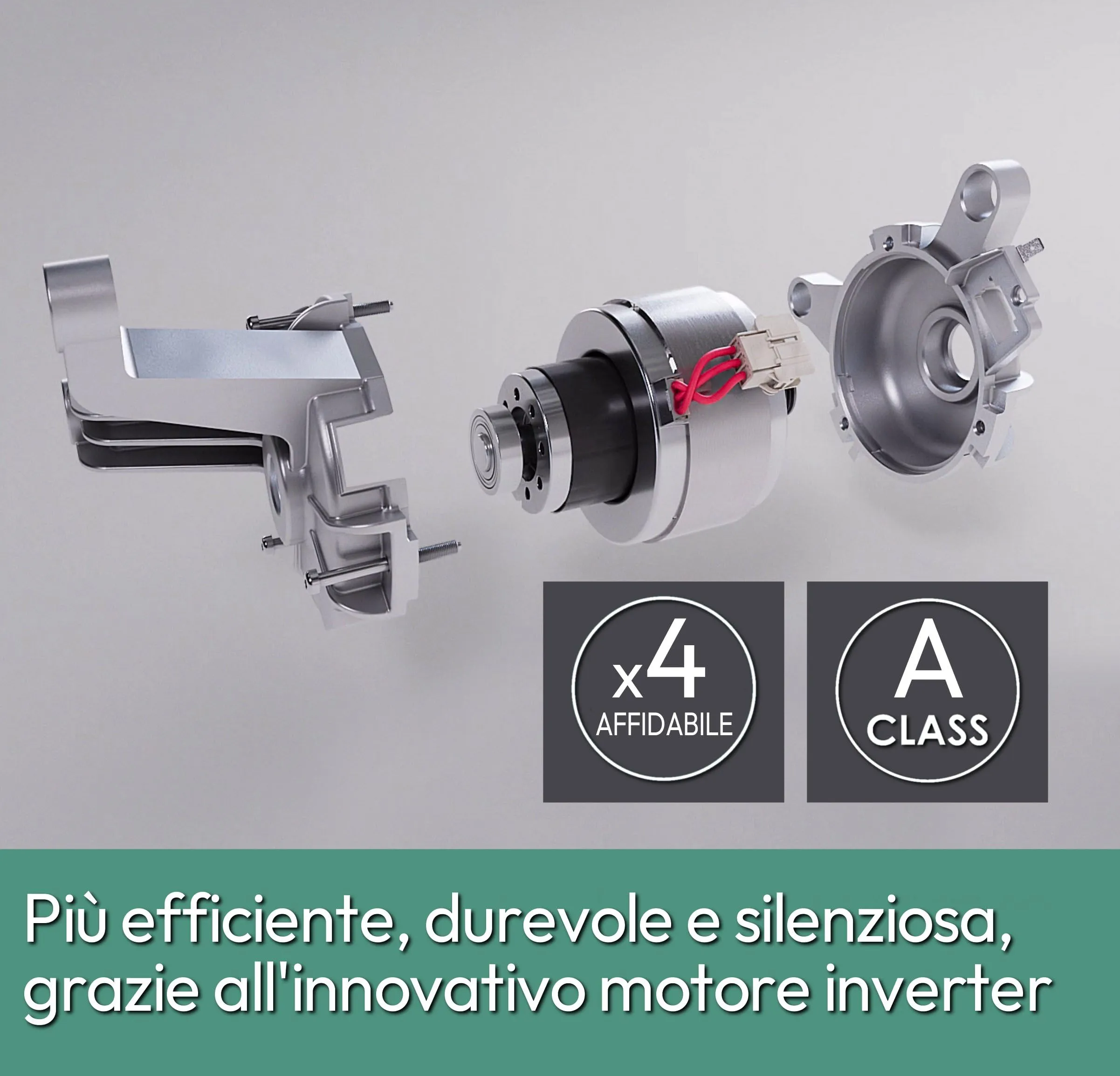 Candy Smart Pro Inverter Lavasciuga Slim 7+4 Kg, Libera Installazione, 1400 Giri, Classe A, Programmi Rapidi, App hOn, Programma, AxLxP 89x60x45- CSOW 4746TWMB5-S [Classe di efficienza energetica E] - immagine 4