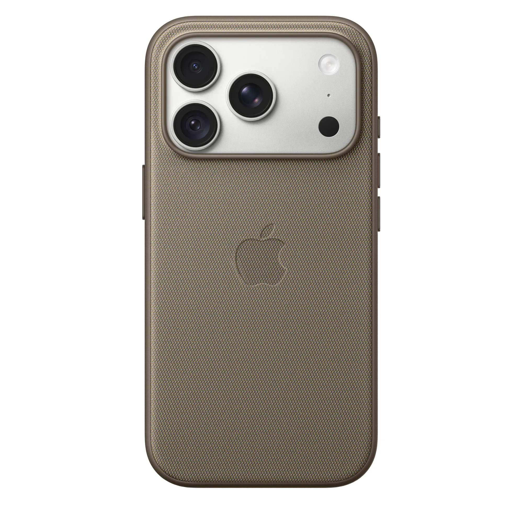 Apple Custodia con MagSafe iPhone 18 Pro TechWoven Tortora - immagine 1